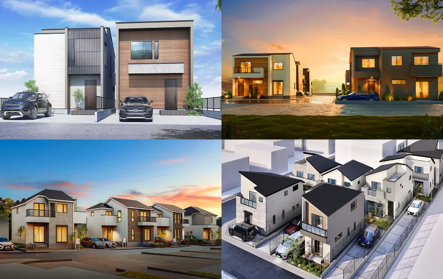 多彩な間取りプランやデザインで新しいライフスタイルを提案する分譲ブランド・スマイルタウン